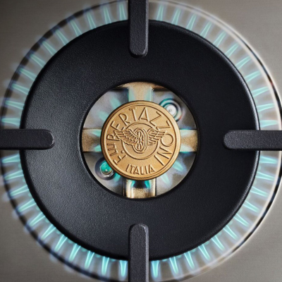 Логотип Bertazzoni латунный для газовой конфорки вок