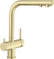 Смеситель с подключением фильтра FONTAS II Satin Gold 526692