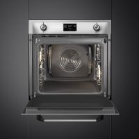 Духовой шкаф с пароувлажнением и пиролизом SOP6902S2PX